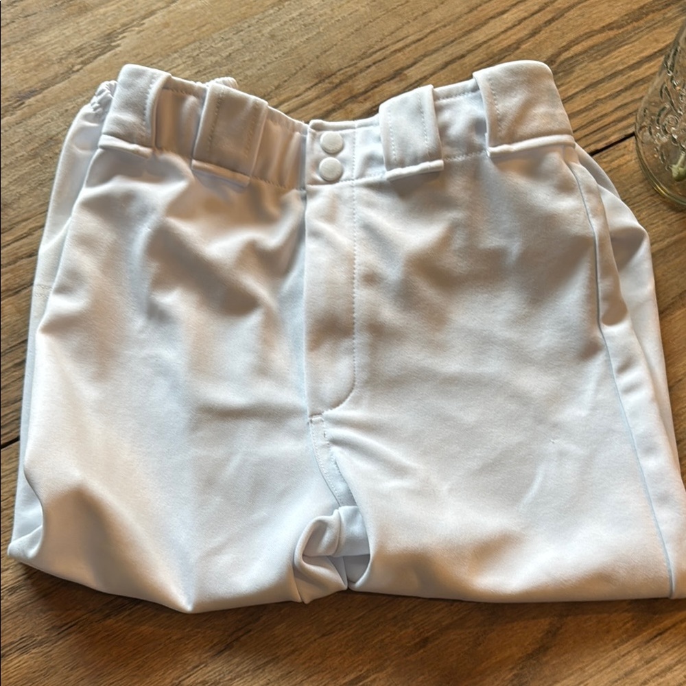 White Rawlings Baseball Pants